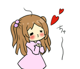 Daily life of a kindergartner momoka sticker #8057503