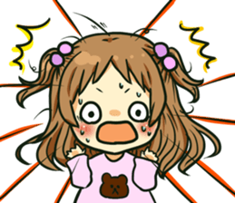 Daily life of a kindergartner momoka sticker #8057508