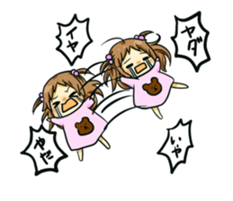 Daily life of a kindergartner momoka sticker #8057514