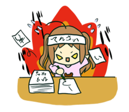 Daily life of a kindergartner momoka sticker #8057522