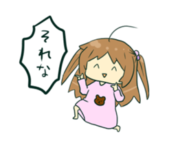 Daily life of a kindergartner momoka sticker #8057527