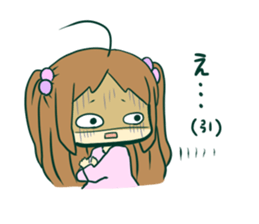 Daily life of a kindergartner momoka sticker #8057528
