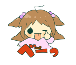 Daily life of a kindergartner momoka sticker #8057529