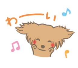 mild-fluffy-Dachshund sticker #8057540