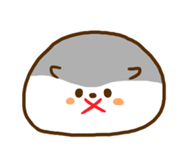 Hamster healing Sticker sticker #8057818