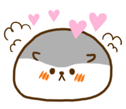 Hamster healing Sticker sticker #8057824