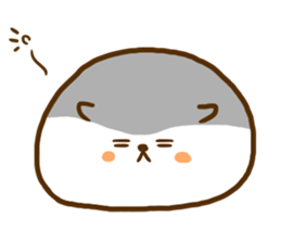 Hamster healing Sticker sticker #8057836