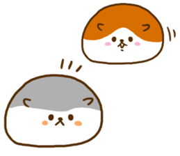 Hamster healing Sticker sticker #8057837