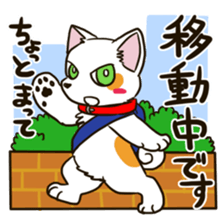 Three colors dogs sticker #8057905