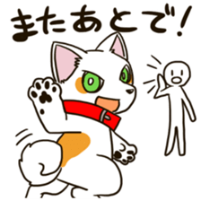 Three colors dogs sticker #8057911