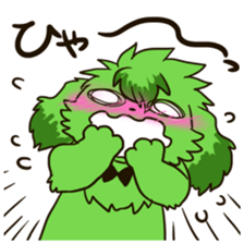 Three colors dogs sticker #8057912