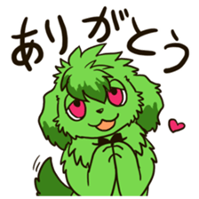 Three colors dogs sticker #8057924