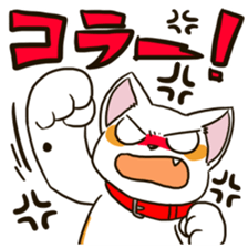 Three colors dogs sticker #8057926