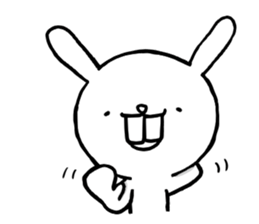 Because it is a rabbit 2 . sticker #8058412