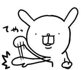 Because it is a rabbit 2 . sticker #8058416