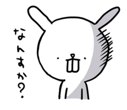 Because it is a rabbit 2 . sticker #8058418