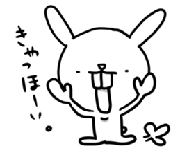 Because it is a rabbit 2 . sticker #8058420