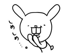 Because it is a rabbit 2 . sticker #8058424