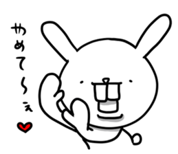 Because it is a rabbit 2 . sticker #8058425