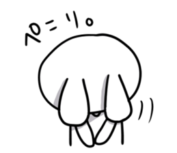 Because it is a rabbit 2 . sticker #8058426