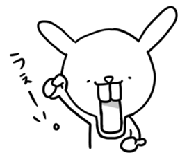 Because it is a rabbit 2 . sticker #8058427