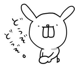 Because it is a rabbit 2 . sticker #8058428