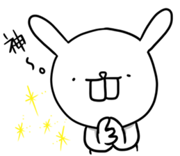 Because it is a rabbit 2 . sticker #8058431