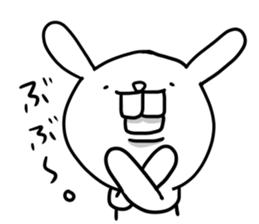 Because it is a rabbit 2 . sticker #8058433