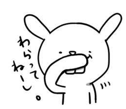 Because it is a rabbit 2 . sticker #8058434