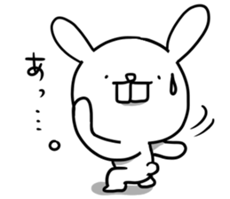 Because it is a rabbit 2 . sticker #8058435