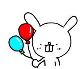 Because it is a rabbit 2 . sticker #8058439