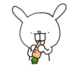 Because it is a rabbit 2 . sticker #8058446