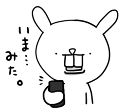 Because it is a rabbit 2 . sticker #8058448