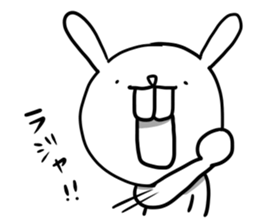 Because it is a rabbit 2 . sticker #8058450