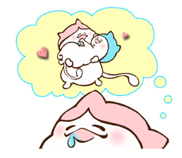 Neko Kimura and her husband sticker #8059172