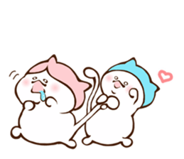 Neko Kimura and her husband sticker #8059178