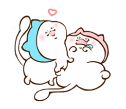 Neko Kimura and her husband sticker #8059182