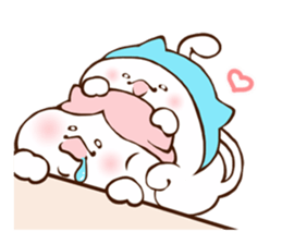 Neko Kimura and her husband sticker #8059184