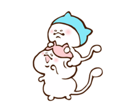 Neko Kimura and her husband sticker #8059185