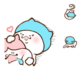 Neko Kimura and her husband sticker #8059189