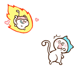 Neko Kimura and her husband sticker #8059190