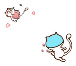 Neko Kimura and her husband sticker #8059191