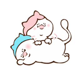Neko Kimura and her husband sticker #8059193