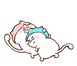 Neko Kimura and her husband sticker #8059194