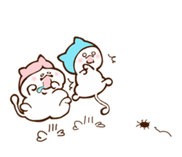 Neko Kimura and her husband sticker #8059196