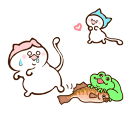 Neko Kimura and her husband sticker #8059197