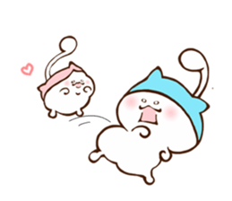 Neko Kimura and her husband sticker #8059204