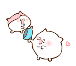 Neko Kimura and her husband sticker #8059206