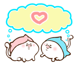 Neko Kimura and her husband sticker #8059207