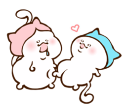 Neko Kimura and her husband sticker #8059209